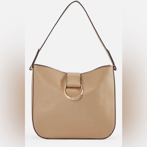 Just Fab go for it shoulder bag in taupe - Picture 3 of 10